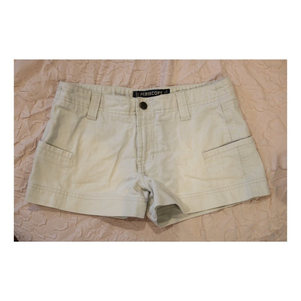 White Denim Shorts